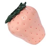 Anneome Vase Céramique Motif Fraise pour Arrangement Floral Décoratif pour Salon Et Maison Élégante