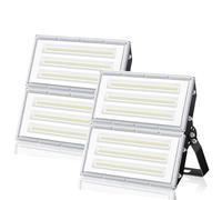 ANNIFUNLY Projecteur LED Extérieur 200W 20000LM, Blanc Froid 6500K, 2 PACK | Avec Pilote LED intégré, Spot LED Extérieur IP67 Étanche Extérieur Éclairage pour Terrasse, Jardin, Cour, Garage