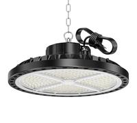 ANNIFUNLY UFO Projecteur LED Industriel, 200W 28000LM Eclairage LED Garage | 6500k Blanc Froid, IP65 Étanche Plafonnier Lumiere pour Garage Atelier Stade Usine Parkings Grange