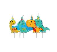 Anniversary House AHC223 Lot de 5 bougies d'anniversaire pour gâteaux Multicolore 7,3 cm