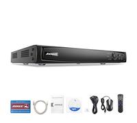ANNKE 8 Canaux 4K POE NVR, Enregistreur vidéo réseau de système de caméra de vidéosurveillance 8MP, Prise en Charge de 8 caméras de sécurité IP 8MP/5MP/4MP/1080p, (Disque Dur Non Inclus)