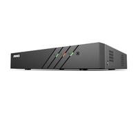 ANNKE PoE 6MP H.265+ NVR 8 Canaux Caméra de Sécurité à Domicile Enregistrement de Vidéo Supportez 4MP 5MP ou 6MP HD IP Caméra,App Pushes et Alertes E-Mail,No-HDD
