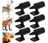 Annlpoy Sifflet Ultrason Anti gibier, pour Voiture Répulsif Sanglier Efficace, Protection Ultrasone pour Animaux de Route, Installation Facile, Léger et Compact (6)