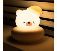 Annmore Veilleuse Bebe Ours Rechargeable | Lampe de Nuit, Chambre Enfant, Cadeau Naissance