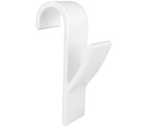 Annyswit 10 Pièces Crochet Radiateur Seche Serviette, Crochet pour Radiateur Sèche Serviettes, Crochet Radiateur Rond, Crochet Serviette Salle de Bain, pour Tous les Radiateurs Standards (Blanc)