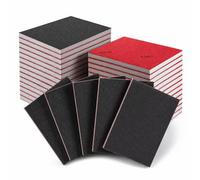 Annyswit Set 27 Éponges Abrasives Grain 180-3000, Flexibles Ponçage Sec Et Humide, Polissage Fin Bois Plaques De Plâtre Peinture Métal Réparations Carrosserie