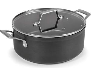 Anodized faitout 16cm +cv - Lacor - 48016 - anodized faitout 16cm +cv
