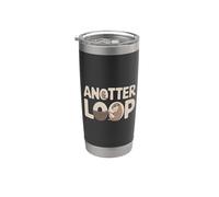 Anotter Loop - Jeu de mots amusant au crochet Gobelet isotherme en acier inoxydable double paroi
