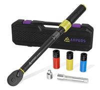 ANPUDS 1/2 ynamométrique Set 20-220 Nm, 6 Pcs Torque Wrench Set