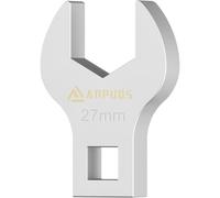 ANPUDS Clé à molette 27 mm, type V 1/2 ourche | métrique, clé plate pour l'entretien des robinets, écrous de machine et climatiseurs
