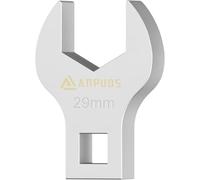 ANPUDS Clé à molette 29 mm, type V 1/2 ourche | métrique, clé plate pour l'entretien des robinets, écrous de machine et climatiseurs