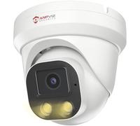 Anpviz 4MP Caméra IP Surveillance Extérieure PoE, Microphone Intégré | Vision Nocturne Couleur Intelligente, Boîtier Entièrement Métallique, Détection Intelligente des Personnes, IP66 (U séries)