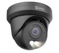 Anpviz 4MP PoE Surveillance Camera, Dôme IP Caméras Exterieur | Intelligente Personnes, Vision Nocturne Couleur Intelligente, Boîtier Entièrement Métallique, Microphone Intégré, IP66, 2,8mm