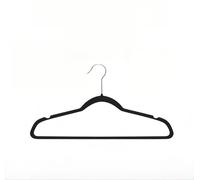 ANQI Lot de 20 cintres à vêtements antidérapants - Noir