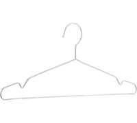 ANQI Lot de 50 cintres en acier inoxydable - Argent