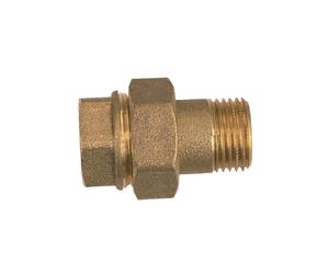 ANQUIER Raccord union droit laiton mâle/femelle 3/8"