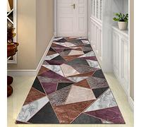 ANram Tapis de Couloir Antidérapant Lavable Longue Moquette,0.8m x 2m