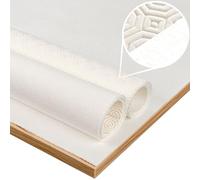 ANRO Protège-nappe, sous-nappe - Vendu au mètre - En molleton - Taille au choix - Avec motif 2,2 mm - Ovale - 280 x 140 cm