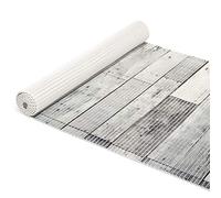 ANRO Tapis de bain en mousse souple antidérapant - Tapis de bain et de douche - Gris - 180 x 65 cm