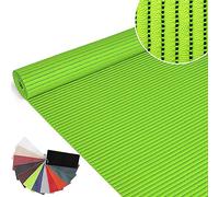 ANRO Tapis de bain en mousse souple antidérapant Vert pomme 65 x 120 cm | Tapis de douche · Tapis de bain · Tapis de douche · Tapis de bain · Tissu à découper sur mesure · Perméable à l'eau · Facile