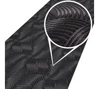 ANRO Tapis de couloir long antidérapant gris Julianna Anthracite 180x100 cm | passage · mètre · Mesure · velours · chemin · Rouge