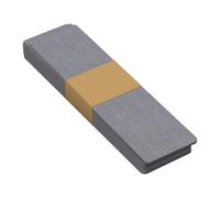 ANRO Tapis escalier antidérapant lot de 10 autoadhérent Gris 75x20 cm | Autoadhérent sans colle · Antidérapant · Polyester avec dos TPE-silicone · Lavable · Pour escaliers intérieurs