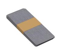ANRO Tapis escalier antidérapant lot de 5 autoadhérent Gris 50x20 cm | Autoadhérent sans colle · Antidérapant · Polyester avec dos TPE-silicone · Lavable · Pour escaliers intérieurs