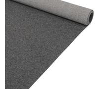 ANRO Yula Tapis Événementiel Moquette Passage Salon Exposition Gris 133 x 30 m Mariage Fête Réception Antidérapant au Mètre