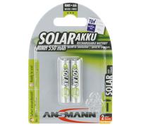 Ansmann Piles rechargeables Solar maxE HR03 (LR3/AAA) NiMH 550 mAh 1,2 V Lot de 2