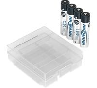 Ansmann Piles rechargeables HR03 (AAA) NiMH 1050 mAh 1,2 V - 4 pcs