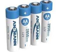ANS 1312-0011 - Batterie NiMH rechargeable, AA (mignon), 2850 mAh, paquet de 4,