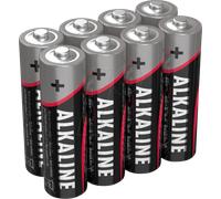Ansmann Piles Mignon AA – Alcalines 1,5V – 8 pièces