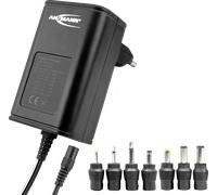 Ansmann Adaptateur de puissance 1201-0023 – Bloc d'alimentation intérieur 12 W Noir
