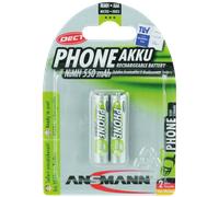 ANS DECT 2X550 - Piles Micro, AAA, 2 x 550 mAh DECT