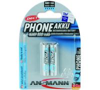 ANSMANN Energy Phone - Batterie 2 x AAA - NiMH - (rechargeables) - 800 mAh G