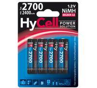 HyCell HR06 2700 Pile rechargeable LR6 (AA) NiMH 2400 mAh 1.2 V 4 pc(s)