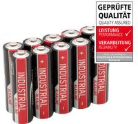 Ansmann Piles LR6 (AA) Industrial - alcalines 1,5 V 2700 mAh - Lot de 10