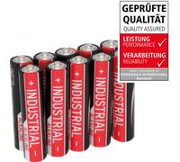 Ansmann Piles Industrial LR3 (AAA) alcalines 1,5 V – Pack de 10