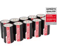 Ansmann Piles LR20 (D) Industrial – Alcalines 1,5 V – Pack 10 pièces