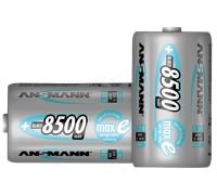 ANSMANN ANSMANN Jeu de piles NiMH, rechargeables préchargées, Format international : LR20 Quantité:1