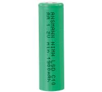 ANS MX 2312-0003 - Pile industrielle, NiMh, AA (Mignon), 1,2 V, 2 2100 mAh, Tête pl