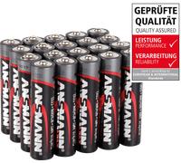 Ansmann Piles LR03 Red-Line (AAA) Alcalines 1,5 V – Lot de 20
