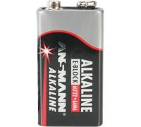 ANS RED 2X9V - Lot de 2, rouges 9 Volt ANSMANN