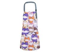 ANSBOCH Tablier de Cuisine Femme Réglable Tablier Imperméable Homme Avec Poches Tabliers Personnalisé pour Cuisine, Restaurant, Barbecue, Café