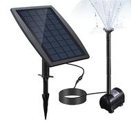 Anself Panneau d'alimentation Solaire Paysage Fontaines Piscine Jardin Pluggable Energie Solaire Pompe Décorative