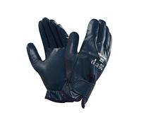 Ansell ActivArmr 07-112 Gants Anti-Vibration, Résistance Mécanique et Risques Industriels, Manutention, Chantier, Usinage, Gant de Travail Homme Femme, Bleu, Taille L (1 Paire)