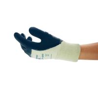 Ansell ActivArmr 27-600 Gants de Manutention, Résistance Anti-Coupure et Oléofuge Élevées, Protection Chantier, Construction, Industrie, Travaux Lourds, Homme Femme, Taille XL (12 Paires)