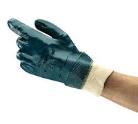 Ansell ActivArmr 47-402 Gants de Travail pour Applications Lourdes, Résistance à la Coupure et aux Huiles, Enduction Nitrile sans Silicone, Taille 8 (12 Paires)