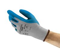 Ansell ActivArmr 80-100 Gants de Travail Manutention Professionnels Ultra Robuste, Gant de Protection Risques Mécaniques, Bricolage, Chantier, Construction, Gants Homme Femme, Taille M (12 Paires)