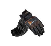 Ansell ActivArmr 97-008 Gants de Travail, Protection Risques Mécaniques, Usages Multiples, EPI Professionnel, Noir, Taille M (1 Paire)